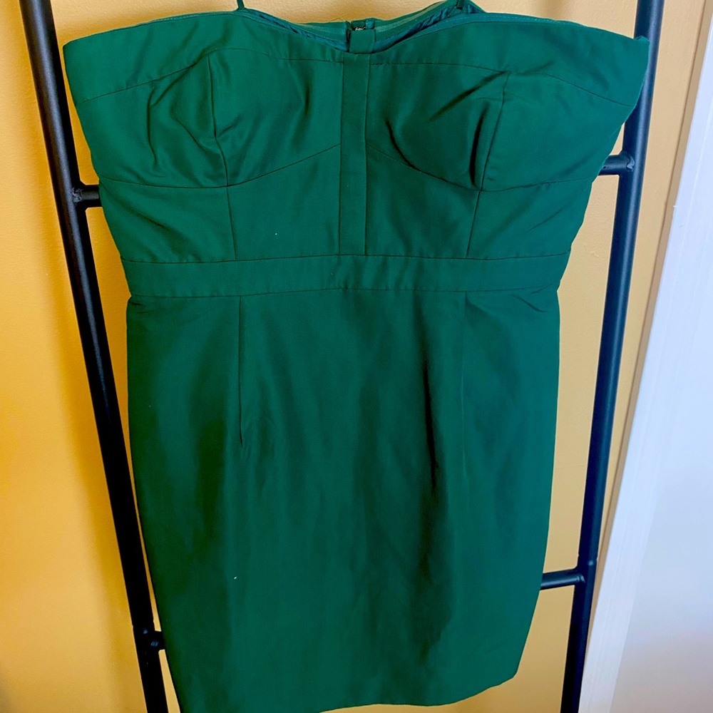 Strapless Green dress